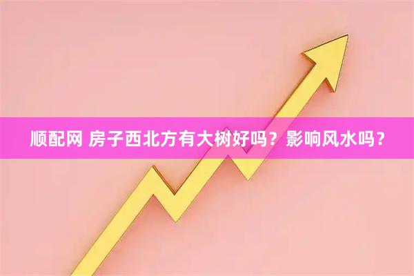 顺配网 房子西北方有大树好吗？影响风水吗？