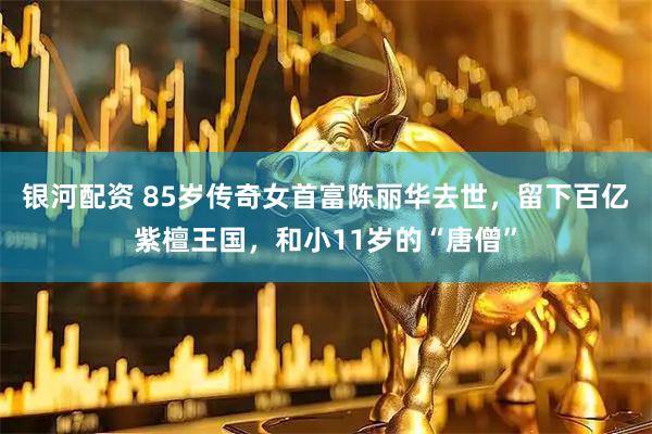 银河配资 85岁传奇女首富陈丽华去世，留下百亿紫檀王国，和小11岁的“唐僧”