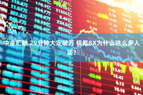 中金汇融 29分钟大定破万 极氪8X为什么这么多人买？