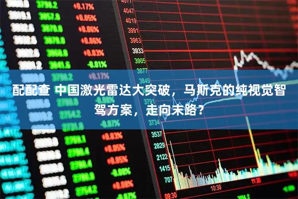 配配查 中国激光雷达大突破,马斯克的纯视觉智驾方案,走向末路?