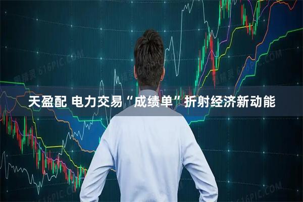 天盈配 电力交易“成绩单”折射经济新动能
