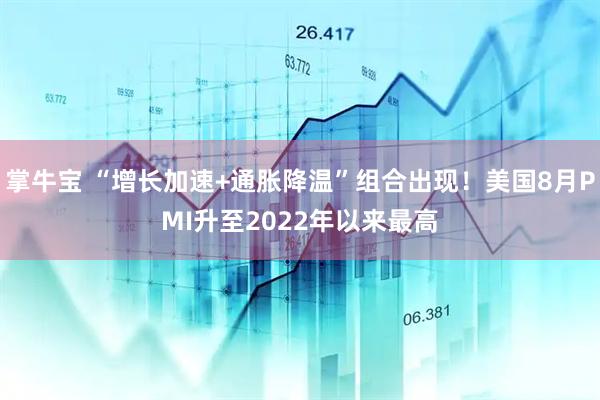 掌牛宝 “增长加速+通胀降温”组合出现！美国8月PMI升至2022年以来最高